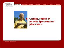 Tablet Screenshot of fundraising-profile.de